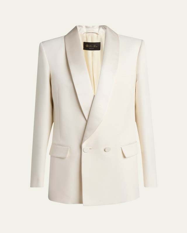 Doreen Double-Breasted Wool Jacket